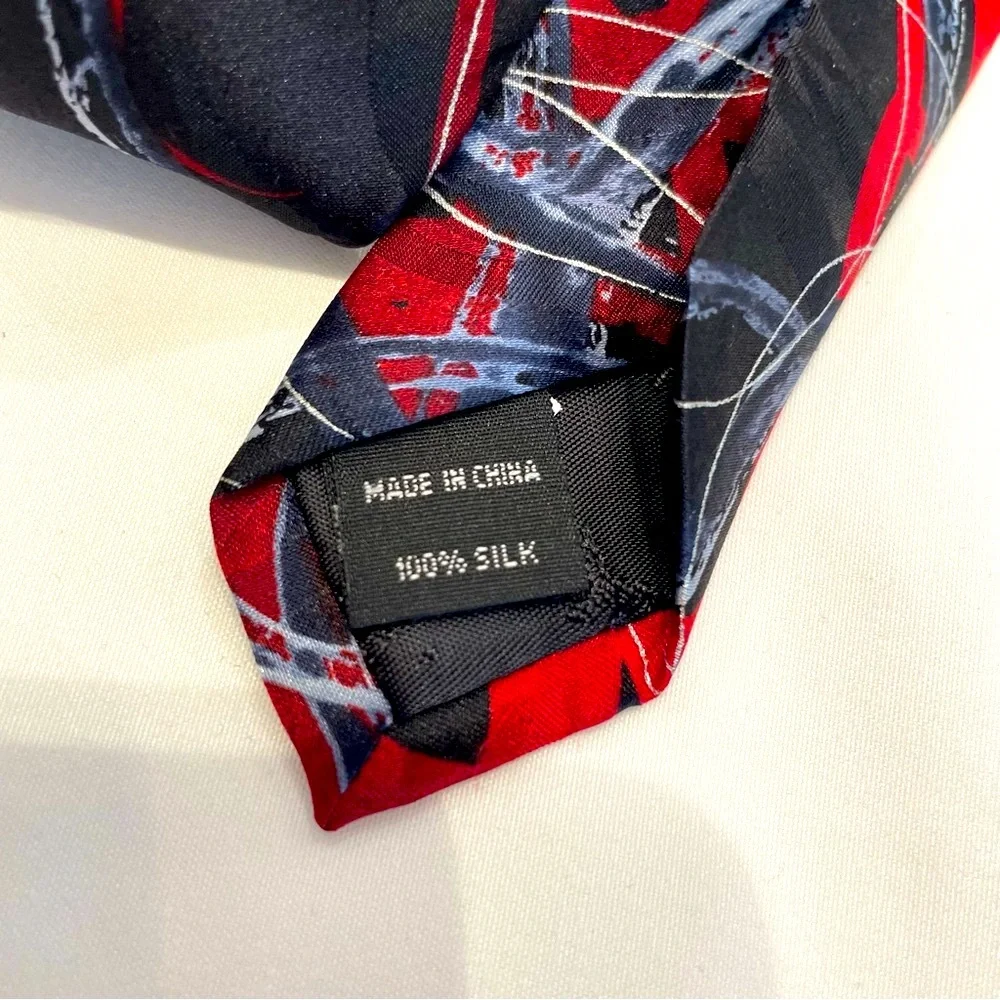 J. Garcia “Happy Birthday” Silk Tie Collection Fifty-Six‎ Retro Unique Colorful